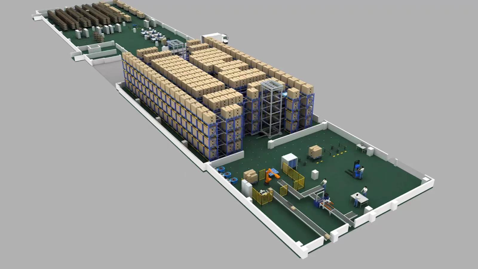 【兆恒機(jī)械】菜鳥在浙江建設(shè)“無人糧倉”，引入機(jī)械臂、AGV機(jī)器人、四向穿梭車